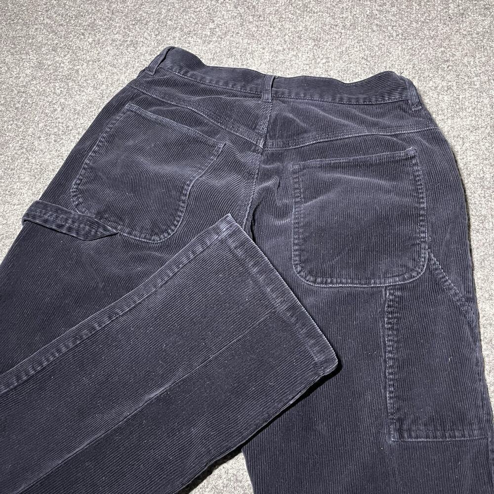 J. Galt Corduroy Pants Womens Small Blue Straight Leg Carpenter Cotton